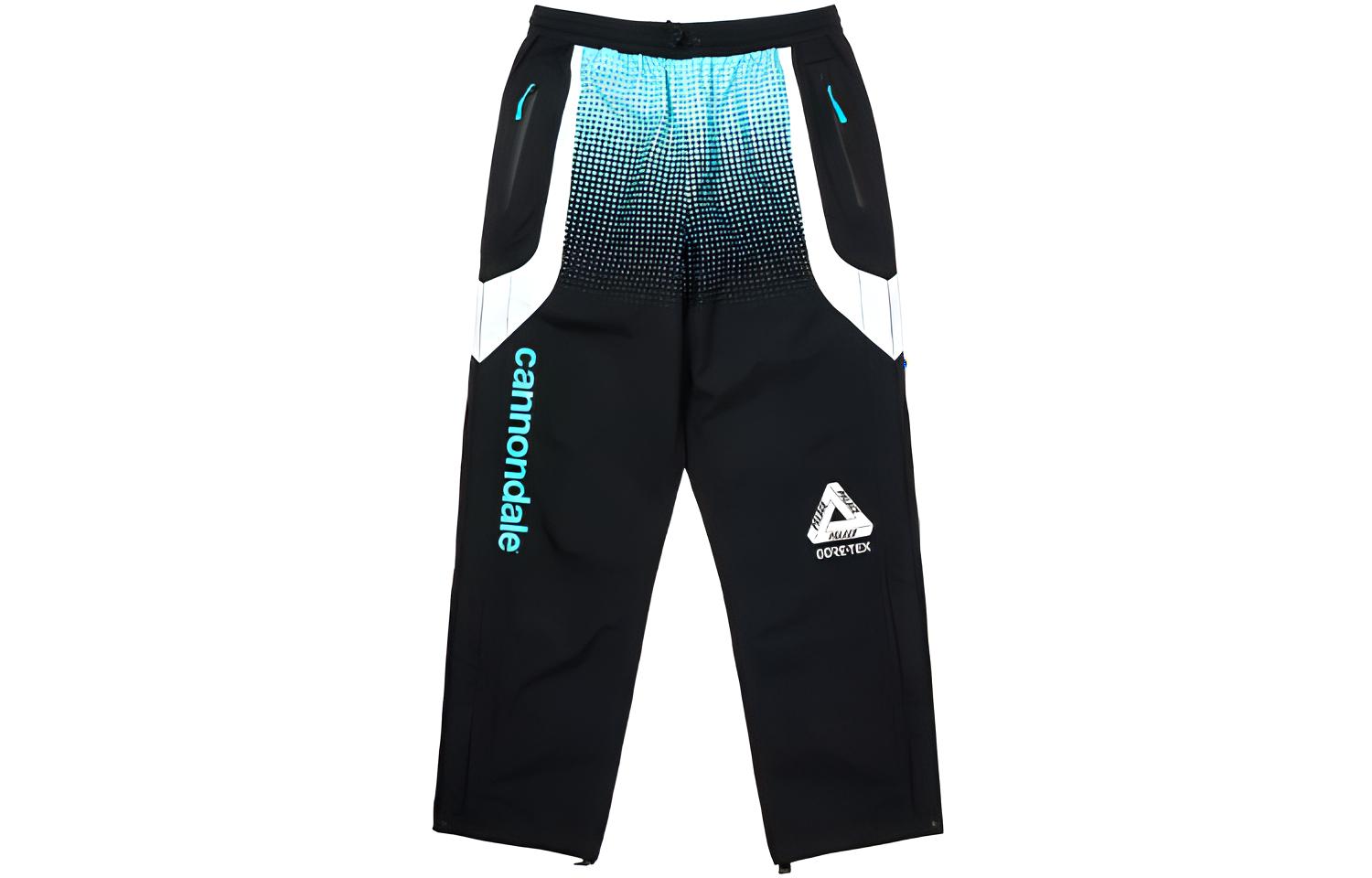 PALACE x Cannondale FW21 Mad Boy GORE-TEX Paclite Pants Black/Mint Unisex. P21CGT003