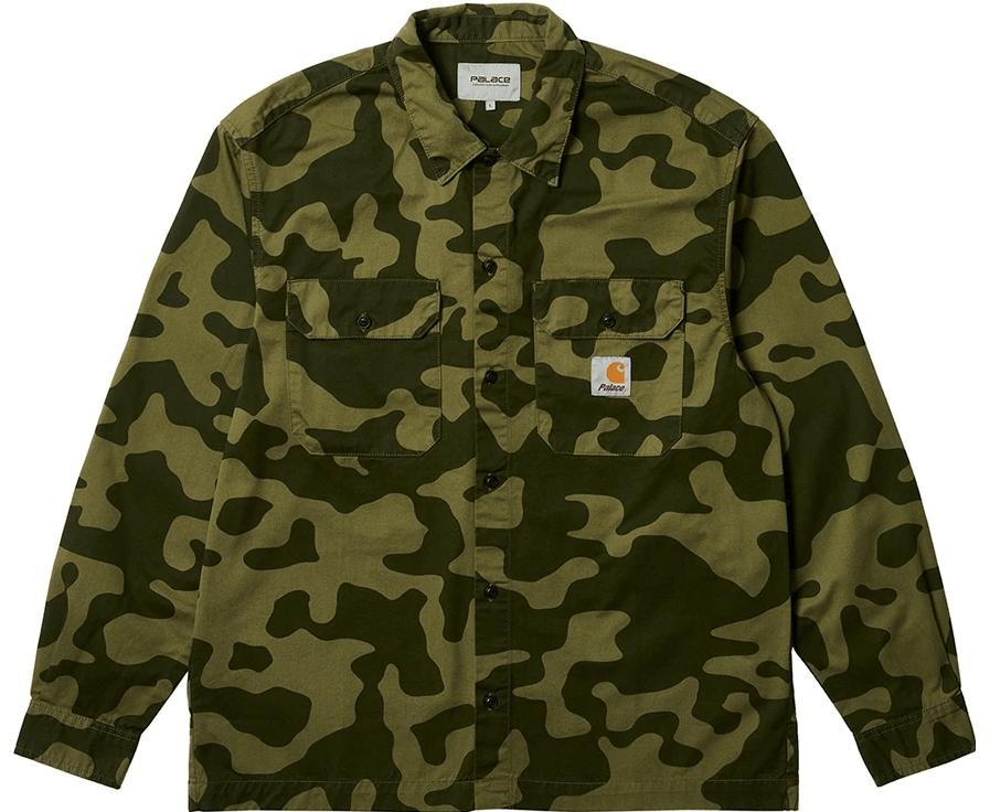 palace-x-carhartt-wip-camo-logo-button-up-shirt-unisex-green-i032716-green