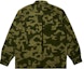 Lookbook PALACE x Carhartt WIP Baju Butang Camo Logo Unisex - Hijau. I032716-GREEN