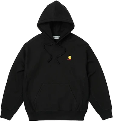 PALACE x Carhartt WIP FW23 Chase 黑色連帽衫金色刺繡標誌 男女款。 I033560-BLACK Order PALACE x Carhartt WIP FW23 Chase 黑色連帽衫金色刺繡標誌 男女款。 I033560-BLACK