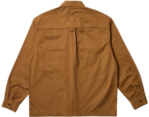 PALACE x Carhartt WIP FW23 로고 버튼업 긴소매 셔츠 유니섹스. I032721-KHAKI Lookbook PALACE x Carhartt WIP FW23 로고 버튼업 긴소매 셔츠 유니섹스. I032721-KHAKI