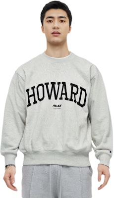 PALACE x Champion FW22 Logo印花灰色套頭衫 男女款式 寬鬆版型 衛衣 PLA-FW22-252 Lookbook PALACE x Champion FW22 Logo印花灰色套頭衫 男女款式 寬鬆版型 衛衣 PLA-FW22-252