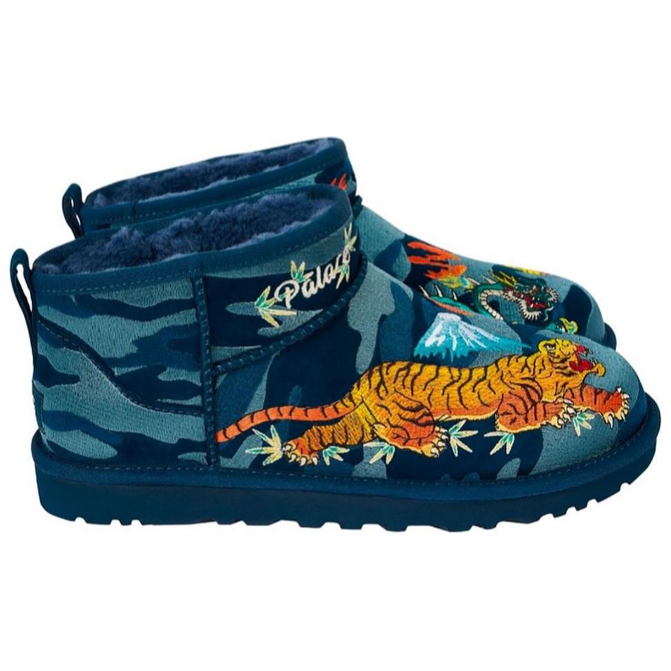 Order Palace x クラシック ウルトラミニブーツ『ネイビーカモ』 1172071-BCM