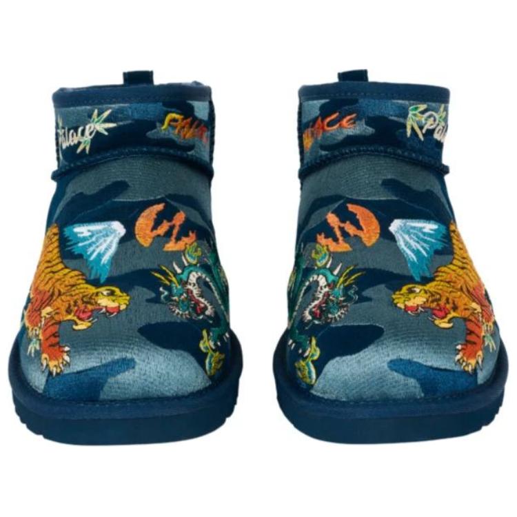 Shop Palace x クラシック ウルトラミニブーツ『ネイビーカモ』 1172071-BCM