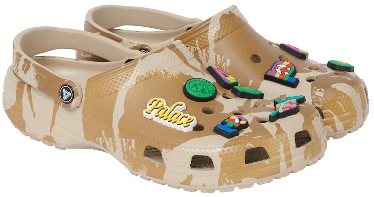Palace x Crocs Classic Clog 'Tan Camo' 207451‑960