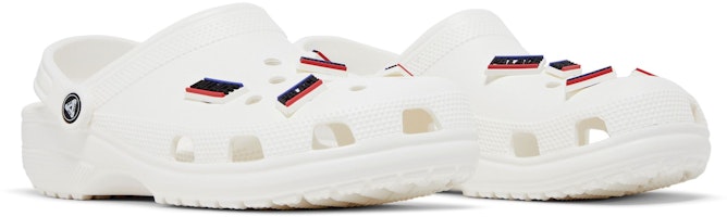 PALACE x Crocs卡駱馳 舒適百搭 洞洞鞋 男女同款 白色 Cheap PALACE x Crocs卡駱馳 舒適百搭 洞洞鞋 男女同款 白色