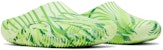 Palace x Crocs Mellow Slide 'Celery' - Selipar Selesa Palace x Crocs 'Celery' 209383-3UB