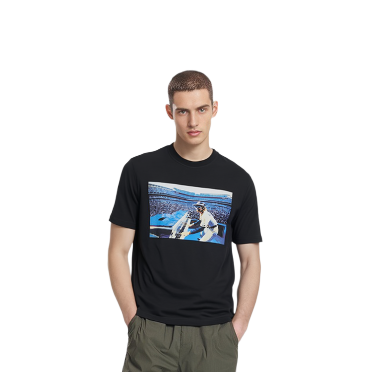 PALACE Elton John Collaboration Black Graphic Print Unisex T-Shirt. P21TS298 圖 3