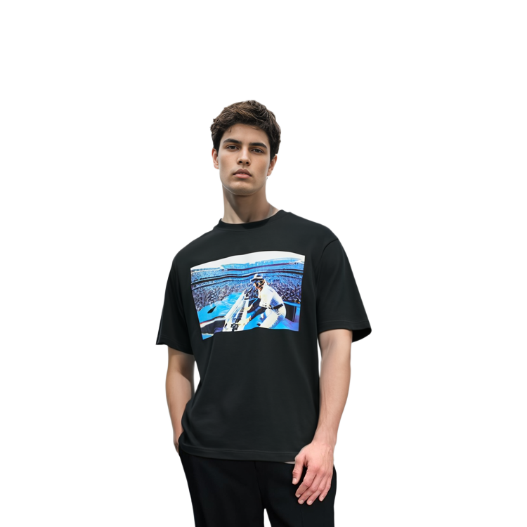 PALACE Elton John Collaboration Black Graphic Print Unisex T-Shirt. P21TS298 圖 4