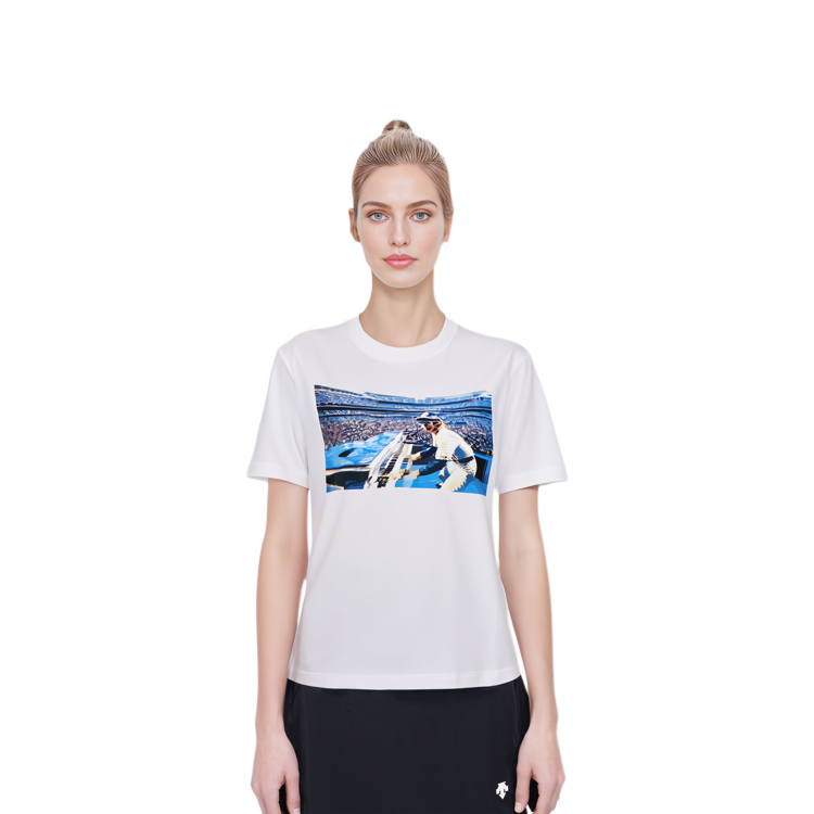 PALACE Elton John Dodger Stadium Graphic Tee Unisex White RN150137 圖 4