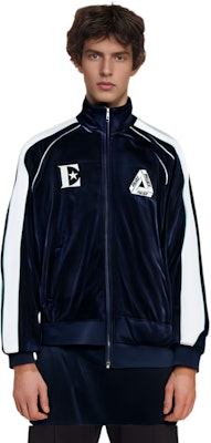 PALACE x Elton John SS22 Velour Track Top 'Navy' Contrast Zip Jacket Navy. P21CS258 Purchase PALACE x Elton John SS22 Velour Track Top 'Navy' Contrast Zip Jacket Navy. P21CS258