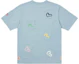 Lookbook PALACE x EVISU Baju-T Poket Biru Pudar Unisex Logo Print. P21EVTS003