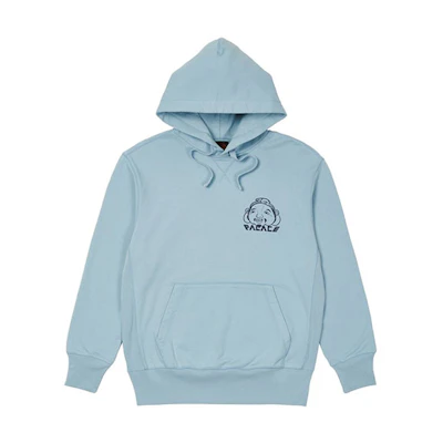 PALACE EVISU Printed Loose-Fit Pullover Hoodie Unisex P21EVHD003