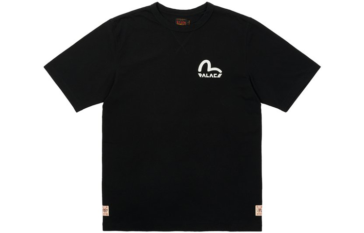 PALACE EVISU Seagull Black Logo Crew Neck Unisex T-Shirt. P21EVTS006 圖 3