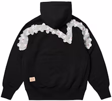 PALACE x EVISU SS24 Black Zip Logo Print Unisex Sweatshirt. 2ESPAM4SW1150OSFLBLKX PALACE x EVISU SS24 Black Zip Logo Print Unisex Sweatshirt. 2ESPAM4SW1150OSFLBLKX