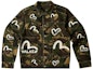 Buy PALACE x EVISU Type One Camo Logo Denim Jacket SS23 Unisex Army Green. P24EVJK002