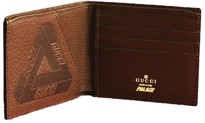 Palace x Gucci GG-P Bi-Fold Wallet Beige Order Palace x Gucci GG-P Bi-Fold Wallet Beige