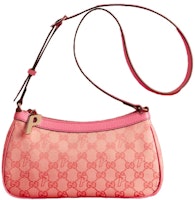 Palace x Gucci GG-P Canvas Half-Moon Mini Bag Pale Pink Palace x Gucci GG-P Canvas Half-Moon Mini Bag Pale Pink