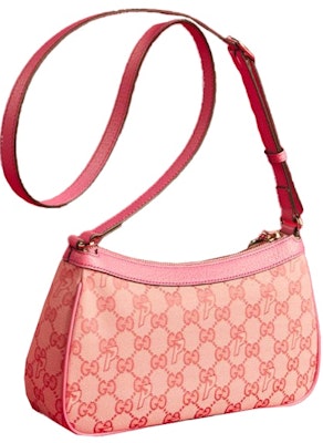 Palace x Gucci GG-P Canvas Half-Moon Mini Bag Pale Pink Order Palace x Gucci GG-P Canvas Half-Moon Mini Bag Pale Pink