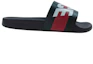Order Sandal Geser Hitam Palace x Gucci Logo Web 723353-9AAAF-8818