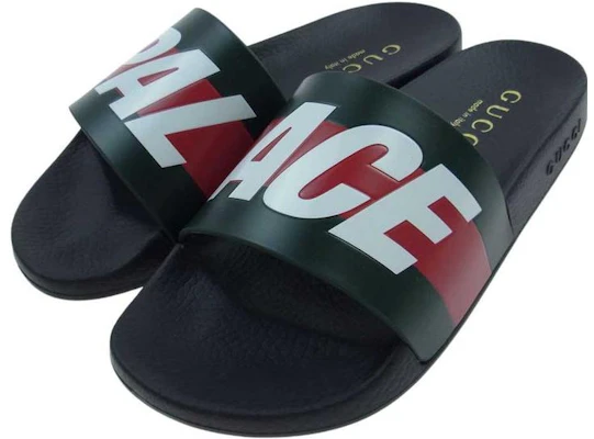 Sandal Geser Hitam Palace x Gucci Logo Web 723353-9AAAF-8818 Lookbook Sandal Geser Hitam Palace x Gucci Logo Web 723353-9AAAF-8818