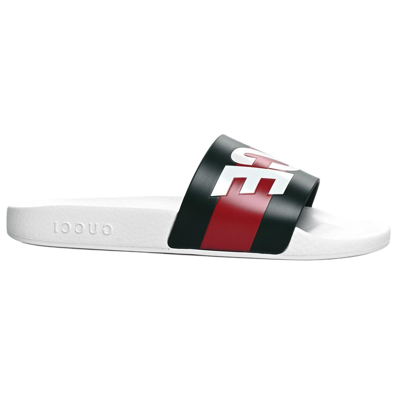 Palace Gucci Logo Web Slide Sandal White 圖 2