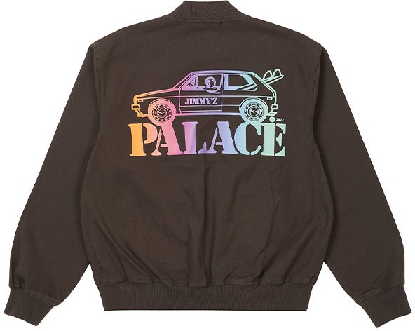 palace-x-jimmy-z-ss-22-letterman-car-baseball-jacket-brown-fall-collection-p22-jzjk-001