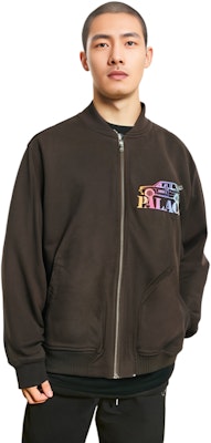 PALACE x Jimmy Z 2022春夏字母棒球夹克 棕色 秋季系列 P22JZJK001 Shop PALACE x Jimmy Z 2022春夏字母棒球夹克 棕色 秋季系列 P22JZJK001