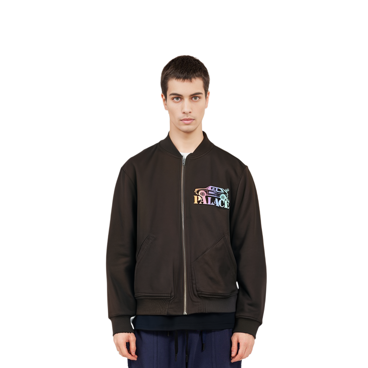 Details for PALACE x Jimmy Z 2022春夏字母棒球夹克 棕色 秋季系列 P22JZJK001