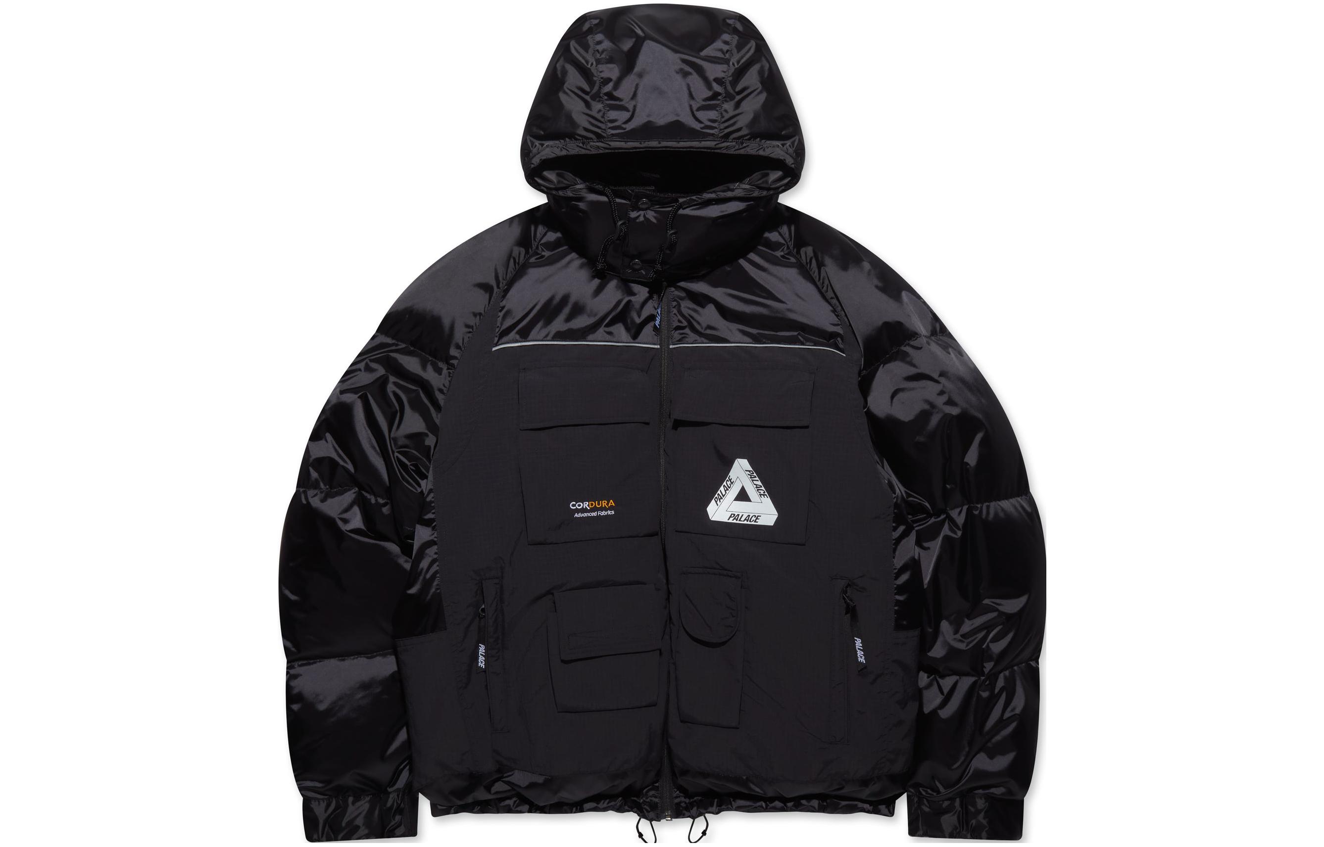 Palace x JUNYA WATANABE FW23 Multi-Pocket Nylon Jacket with Detachable Hood Black WLJ9051001
