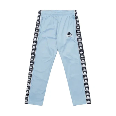 PALACE Kappa Blue Track Pants with Side Stripes and Logo Print Unisex. P21KPJG002
