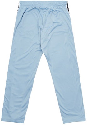 PALACE x Kappa Blue Track Pants with Side Stripes and Logo Print Unisex. P21KPJG002 Lookbook PALACE x Kappa Blue Track Pants with Side Stripes and Logo Print Unisex. P21KPJG002