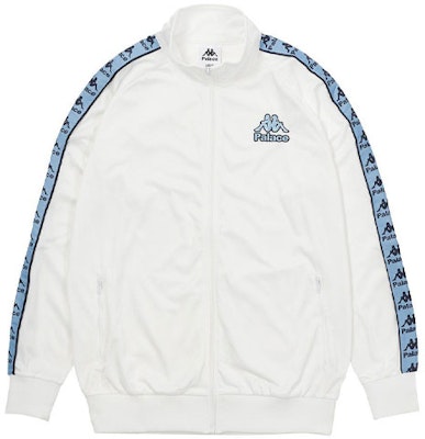 PALACE x Kappa White Logo Print Track Jacket Unisex Casual Long Sleeve. P21KPJK003 Order PALACE x Kappa White Logo Print Track Jacket Unisex Casual Long Sleeve. P21KPJK003