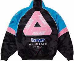 Order PALACE x Kappa x F1 FW23 迷彩標誌拉鍊外套 男女黑色 331R25WA03