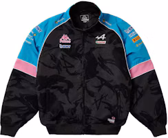 Lookbook PALACE x Kappa x F1 FW23 迷彩標誌拉鍊外套 男女黑色 331R25WA03