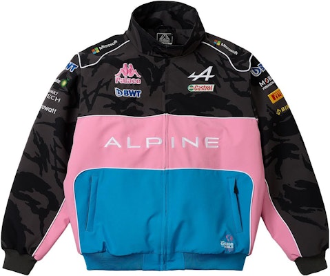 PALACE x Kappa x F1 FW23 Camo Tri-Ferg Logo Zip Jacket Black Unisex. 381U5EWA03 Order PALACE x Kappa x F1 FW23 Camo Tri-Ferg Logo Zip Jacket Black Unisex. 381U5EWA03