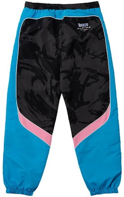 PALACE x Kappa x F1 FW23 Colorblock Camo Logo Track Pants Unisex Black. 321U55WA03 Lookbook PALACE x Kappa x F1 FW23 Colorblock Camo Logo Track Pants Unisex Black. 321U55WA03