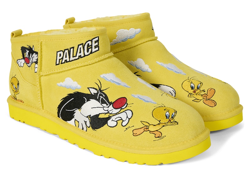 Palace x Looney Tunes x UGG Classic Ultra Mini Boot 'Yellow' 1181891-YEL