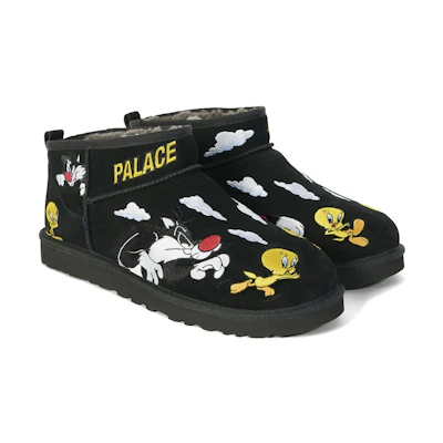 Palace Looney Tunes UGG Classic Ultra Mini Boot 'Black'