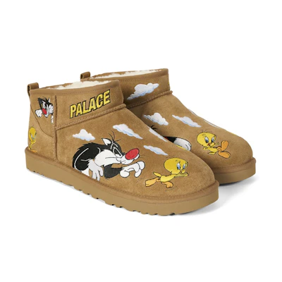 Palace Looney Tunes UGG Classic Ultra Mini Boot 'Chestnut'