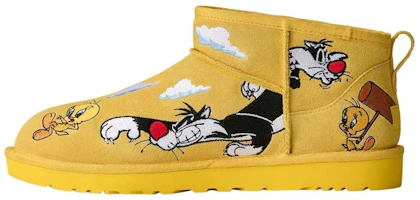 Palace x Looney Tunes x UGG Classic Ultra Mini Boot 'Yellow' 1181891-YEL Palace x Looney Tunes x UGG Classic Ultra Mini Boot 'Yellow' 1181891-YEL