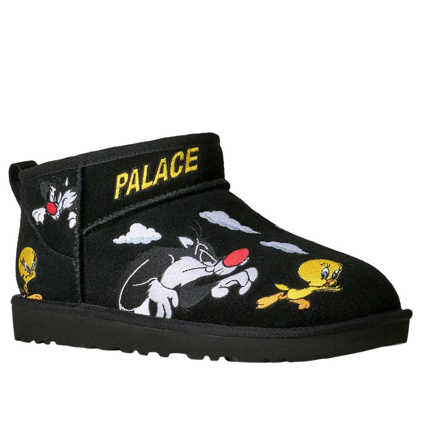 Order Palace x 乐一通 x UGG 经典超短靴 '黑色' 1181891-BLK
