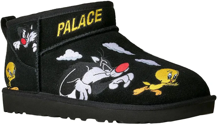 Palace x 乐一通 x UGG 经典超短靴 '黑色' 1181891-BLK Order Palace x 乐一通 x UGG 经典超短靴 '黑色' 1181891-BLK