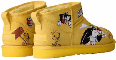 Lookbook Palace x Looney Tunes x UGG经典超短靴‘黄色’ 1181891-YEL
