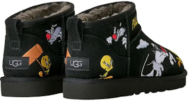 Lookbook Palace x 乐一通 x UGG 经典超短靴 '黑色' 1181891-BLK