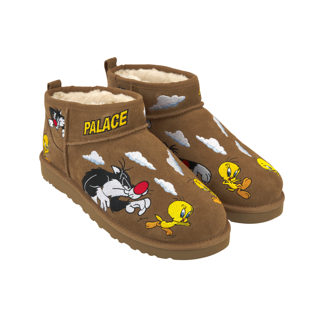 Shop Palace联名Looney Tunes x UGG经典超短靴‘栗色’ 1181891-CHE