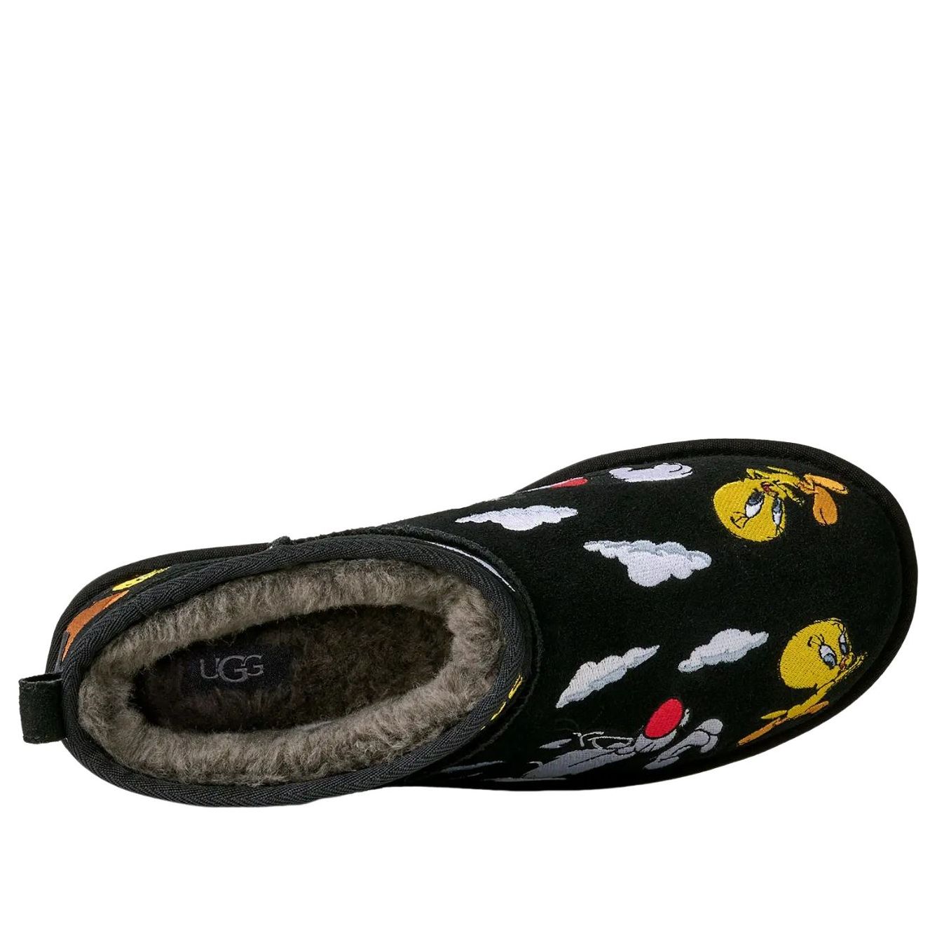Shop Palace x 乐一通 x UGG 经典超短靴 '黑色' 1181891-BLK
