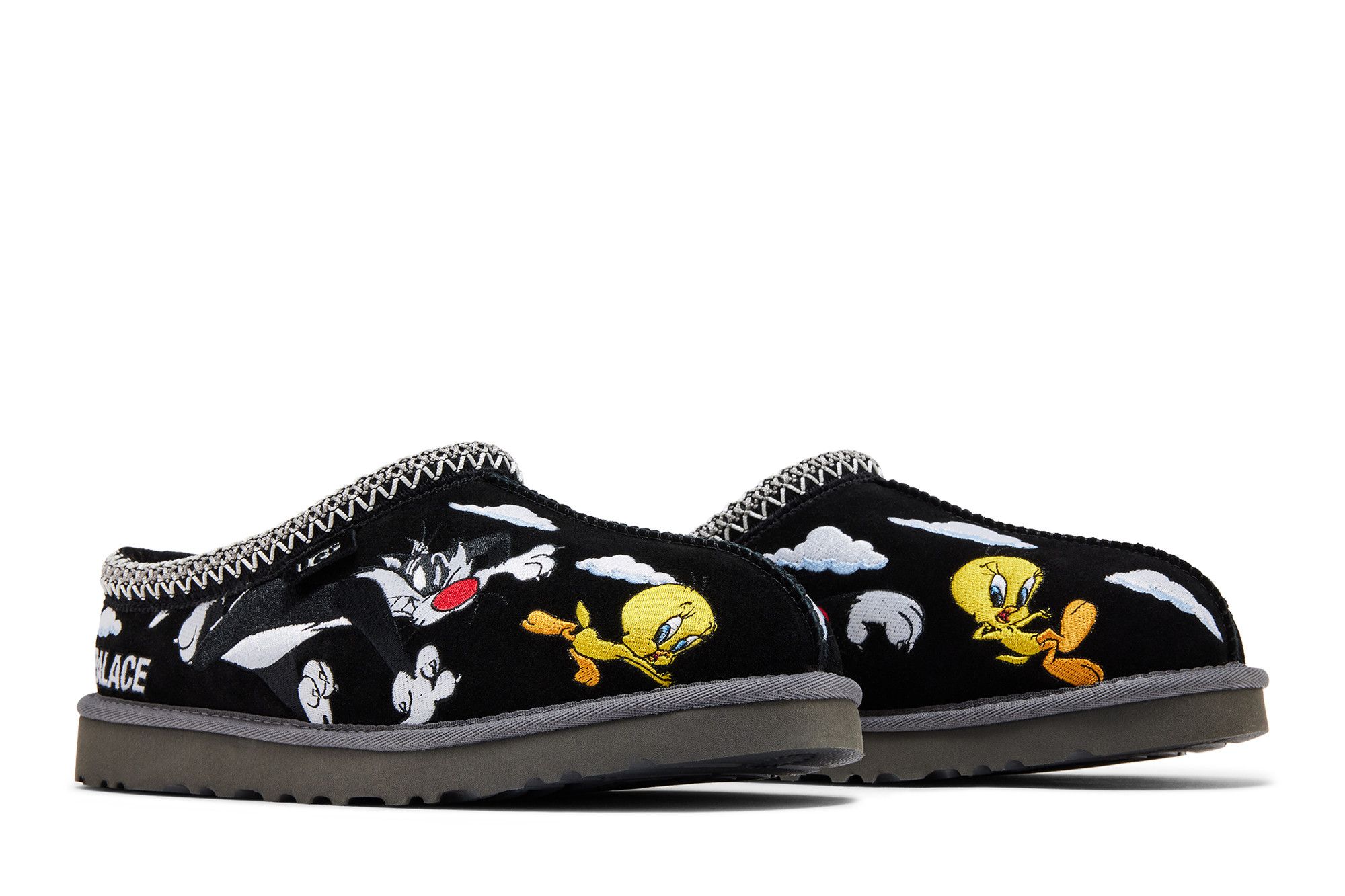 Cheap 팔라스 x 루니툰 x UGG 타스만 슬리퍼 '블랙' 1181910-BLK