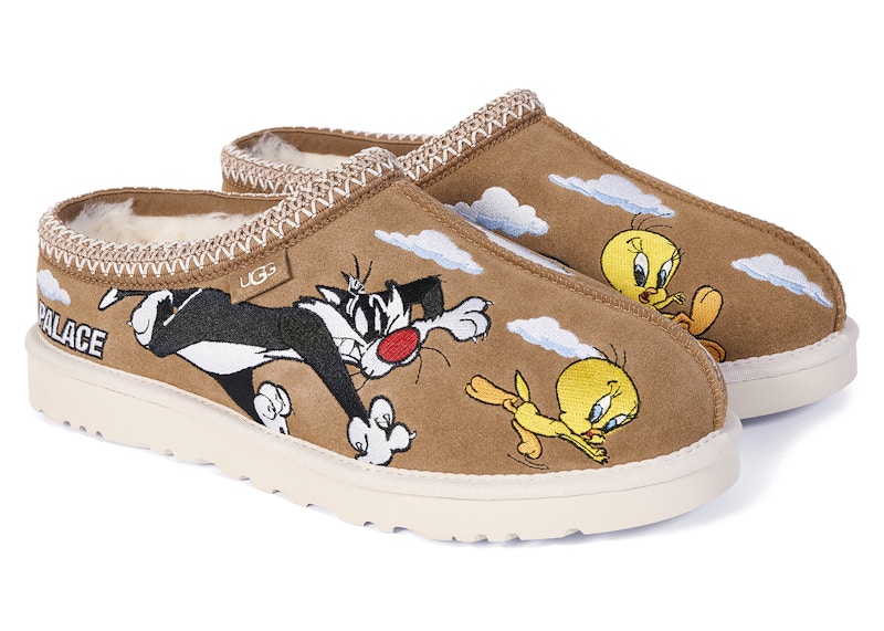 Palace x Looney Tunes x UGG Tasman Slipper 'Chestnut' 1181910-CHE