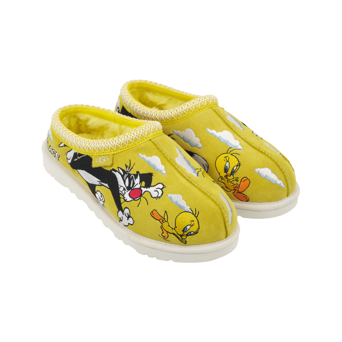 Shop パレス x ルーニー・テューンズ x UGG タスマンスリッパ ''イエロー'' 1181910-YEL